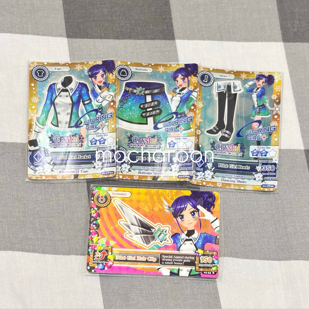 Aikatsu Cards Kartu Aikatsu Set Campaign Crystal Collection Aoi Futuring Girl (BACA DESKRIPSI)