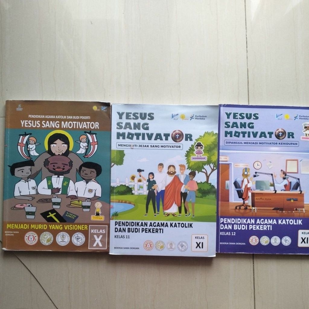 BukuPelajaran agama katolik untuk SMA Kelas 10,11,12 Yesus Sang Motivator