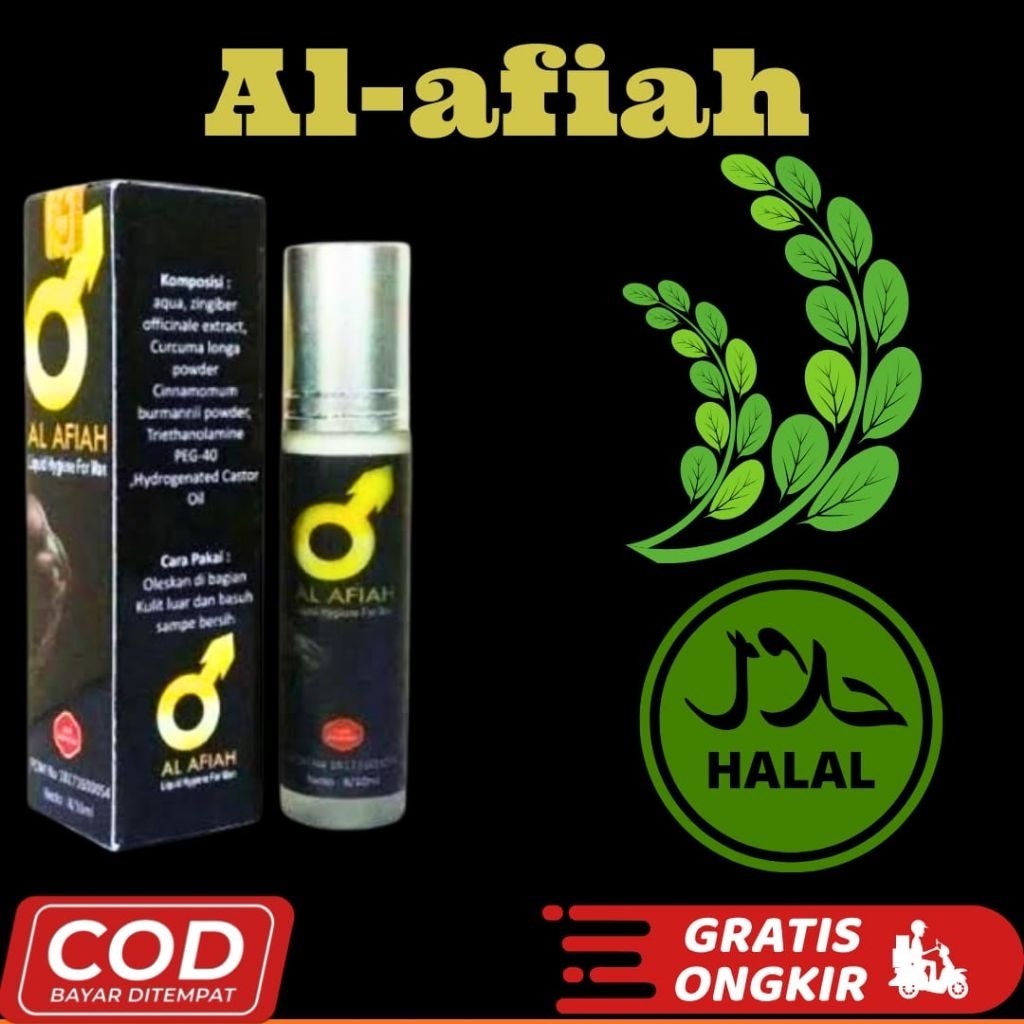 al afiah original 100%ampuh tahan lama kuat oles pria vitalitas stamina perkasa