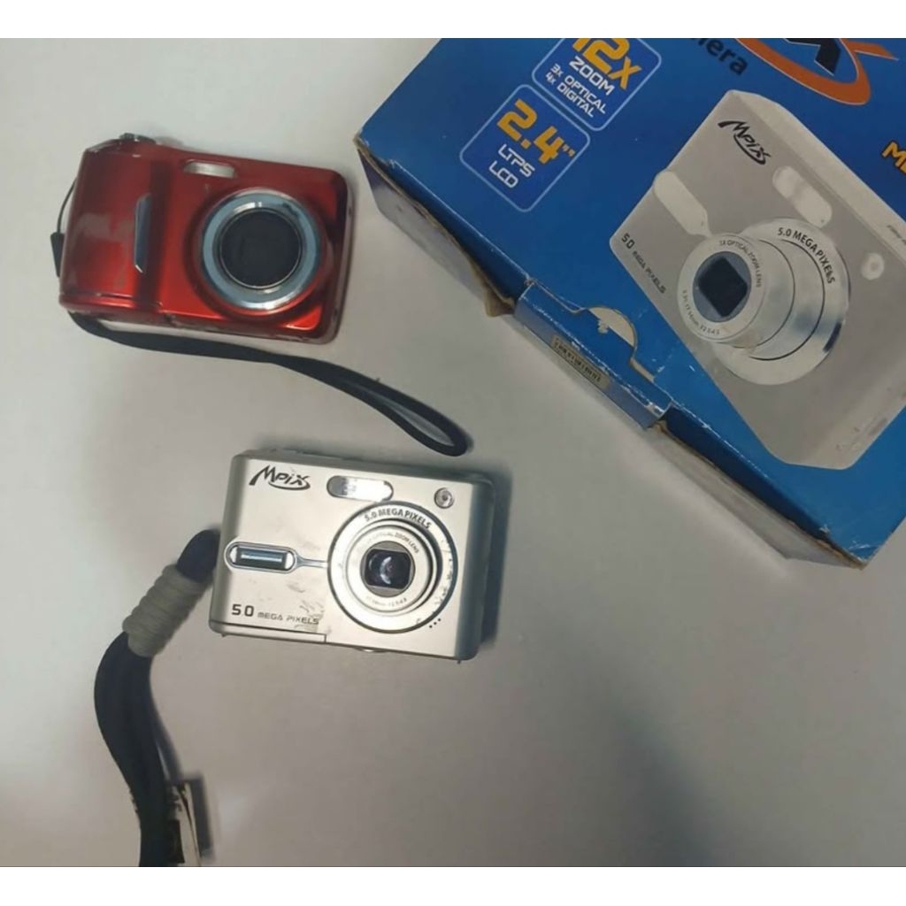 digicam second kodak easyshare c183 + mpix 5.0 kamera digital pocket