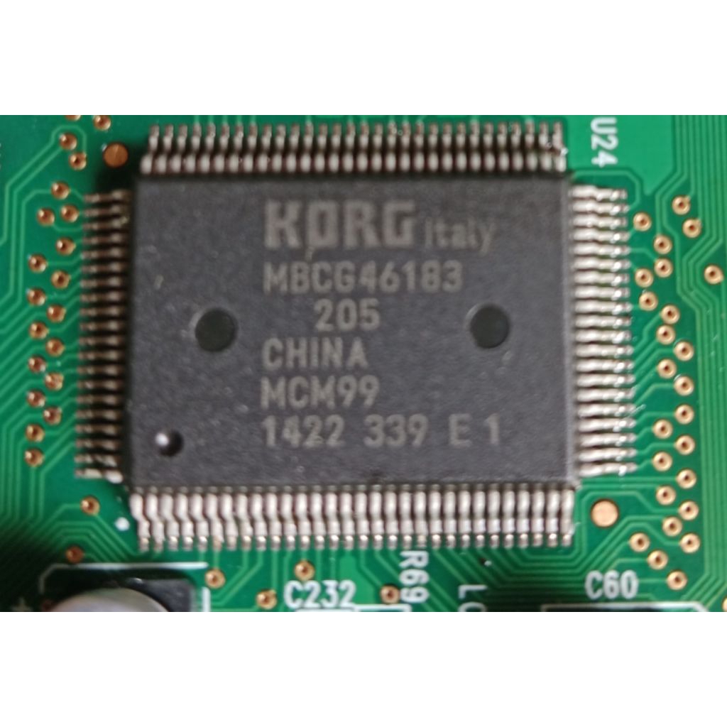 ic Keyboard KORG PA 50 SD,, Langsung Kita cabut Dari Mainboard yang baru(item Seperti di foto dan 10