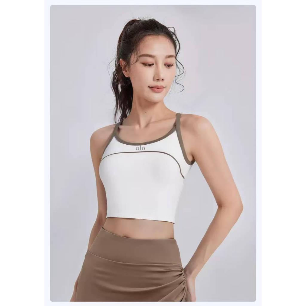 Ready Tank Top Sport Wanita Alo Inspired Style | Baju Yoga Sportwear Gym Premium Stretch Nyaman
