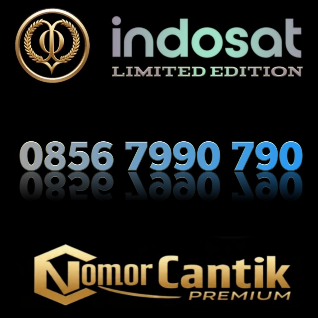 Nomor Cantik Premium Indosat Ooredoo 11 Digit Spesial Varian Angka Minimalis Mudah diingat Limited E