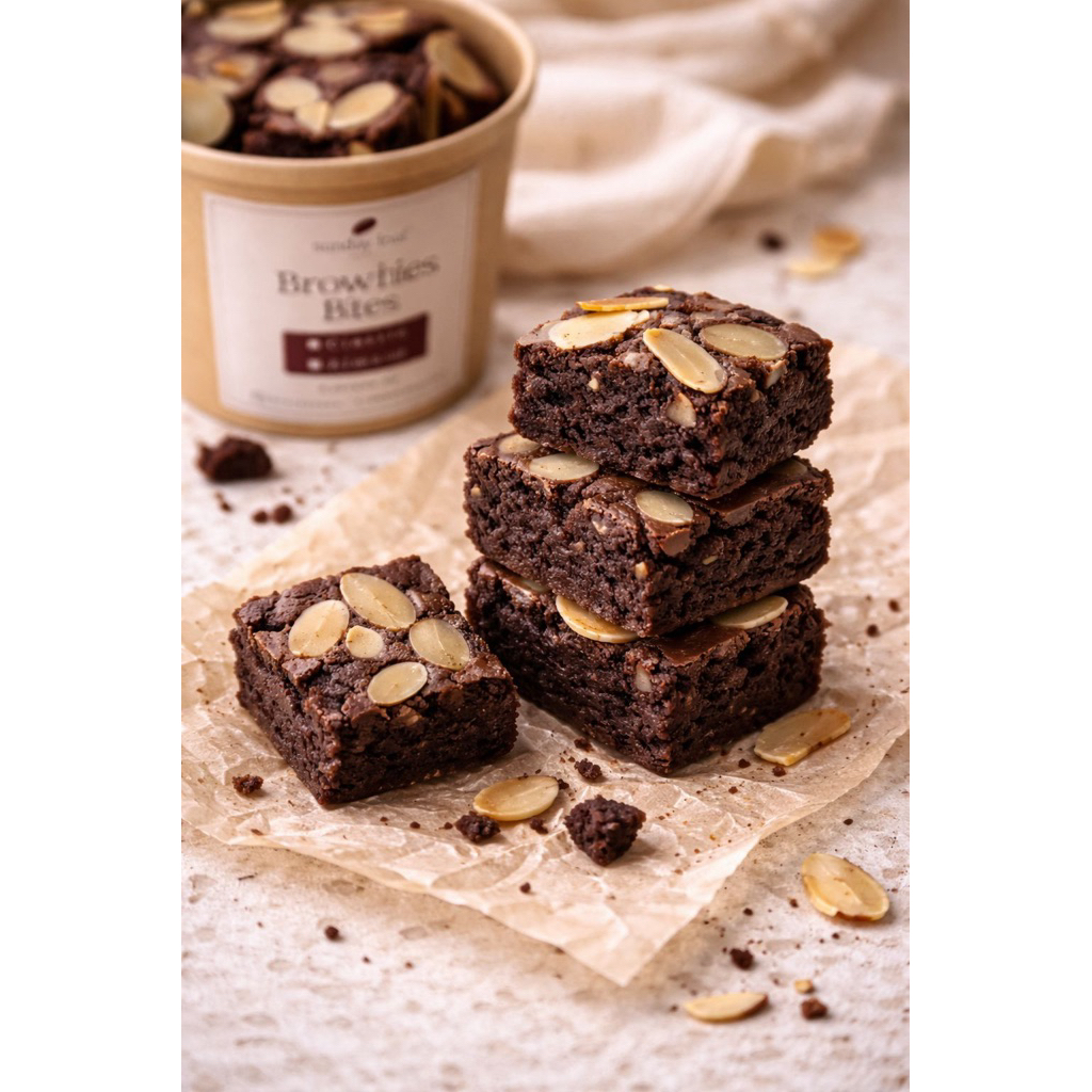 Fudgy brownie - brownie bites