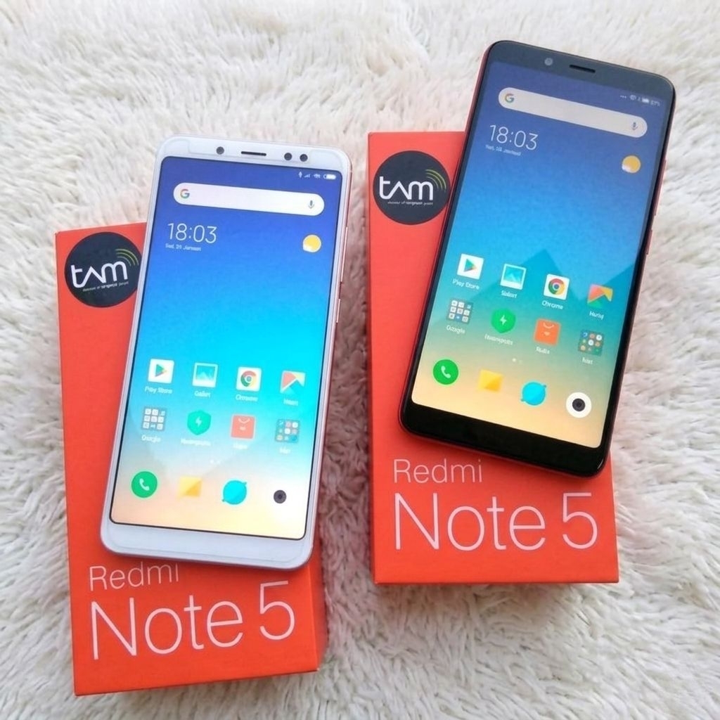 Xiaomi Redmi Note 5 64Gb Second Termurah Ex Garansi Resmi Kualitas Terbaik / Hp Android Second Origi