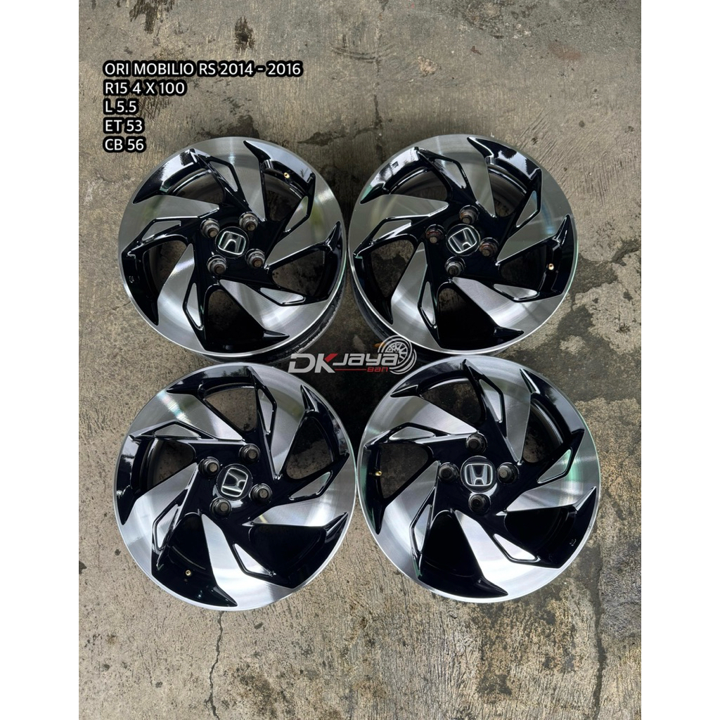 VELG ORI MOBILIO RS 2016 R15 4 X 100 (HARGA UNTUK 4PCS VELG)