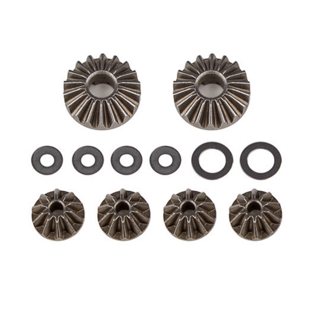 AE92306 Team Associated RC10B74 FT LTC Differential Rebuild Set, metal