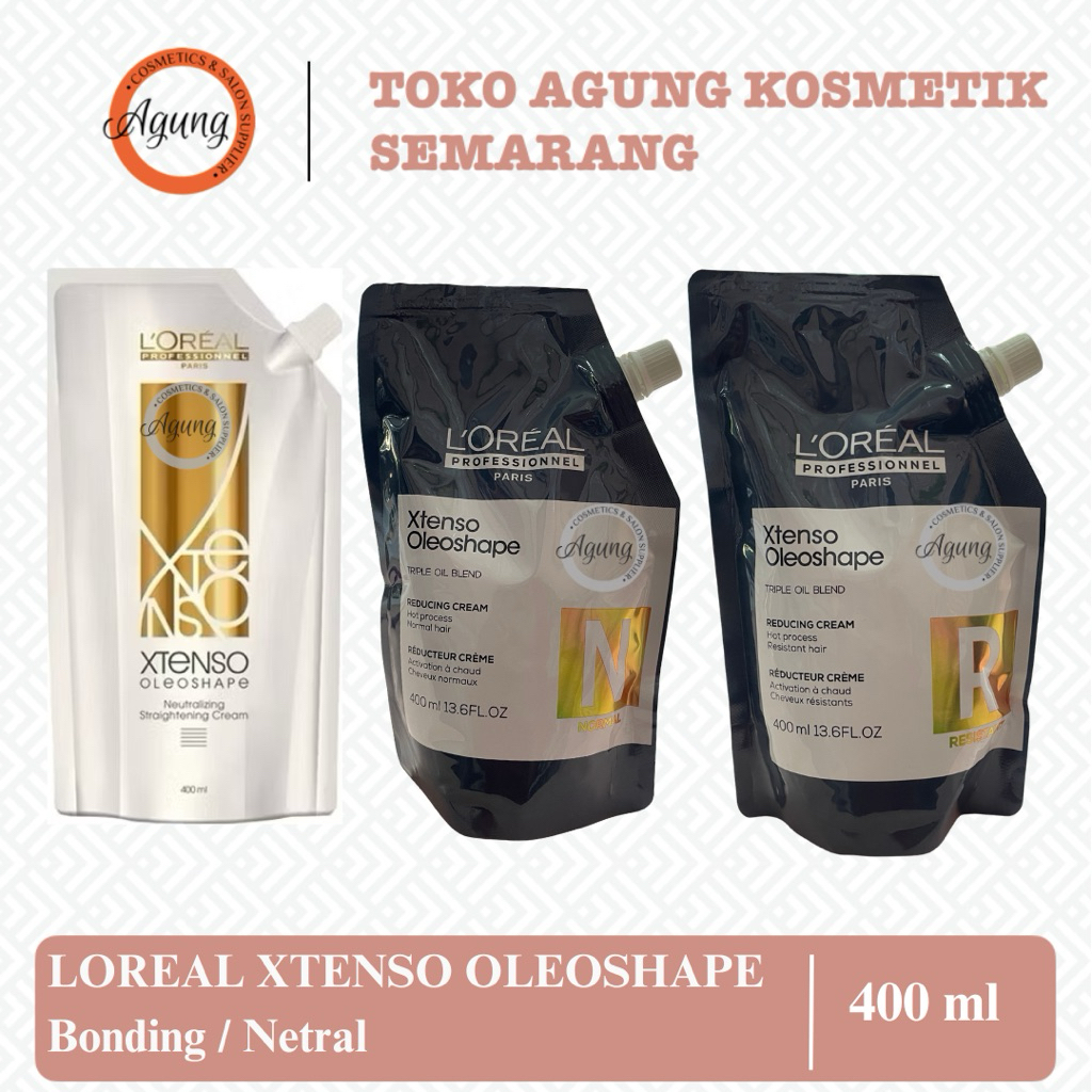 AGUNGSMG - LOREAL XTENSO Smoothing 400ML | NETRAL 400 ML