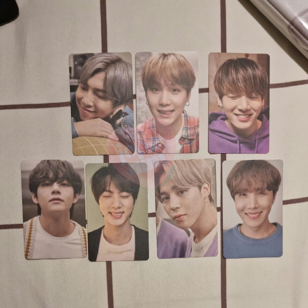 BTS X SAMSUNG S20 PHOTOCARD SET