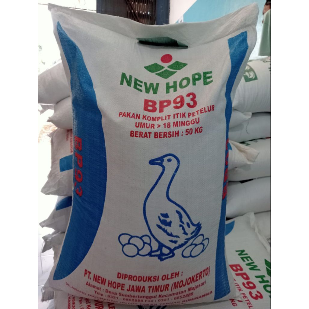 BP93 New Hope Pakan Bebek Itik Petelur