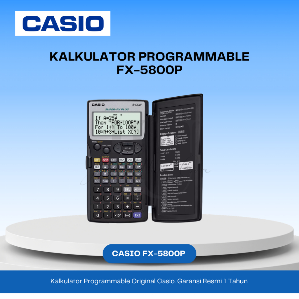 CASIO Kalkulator FX 5800P