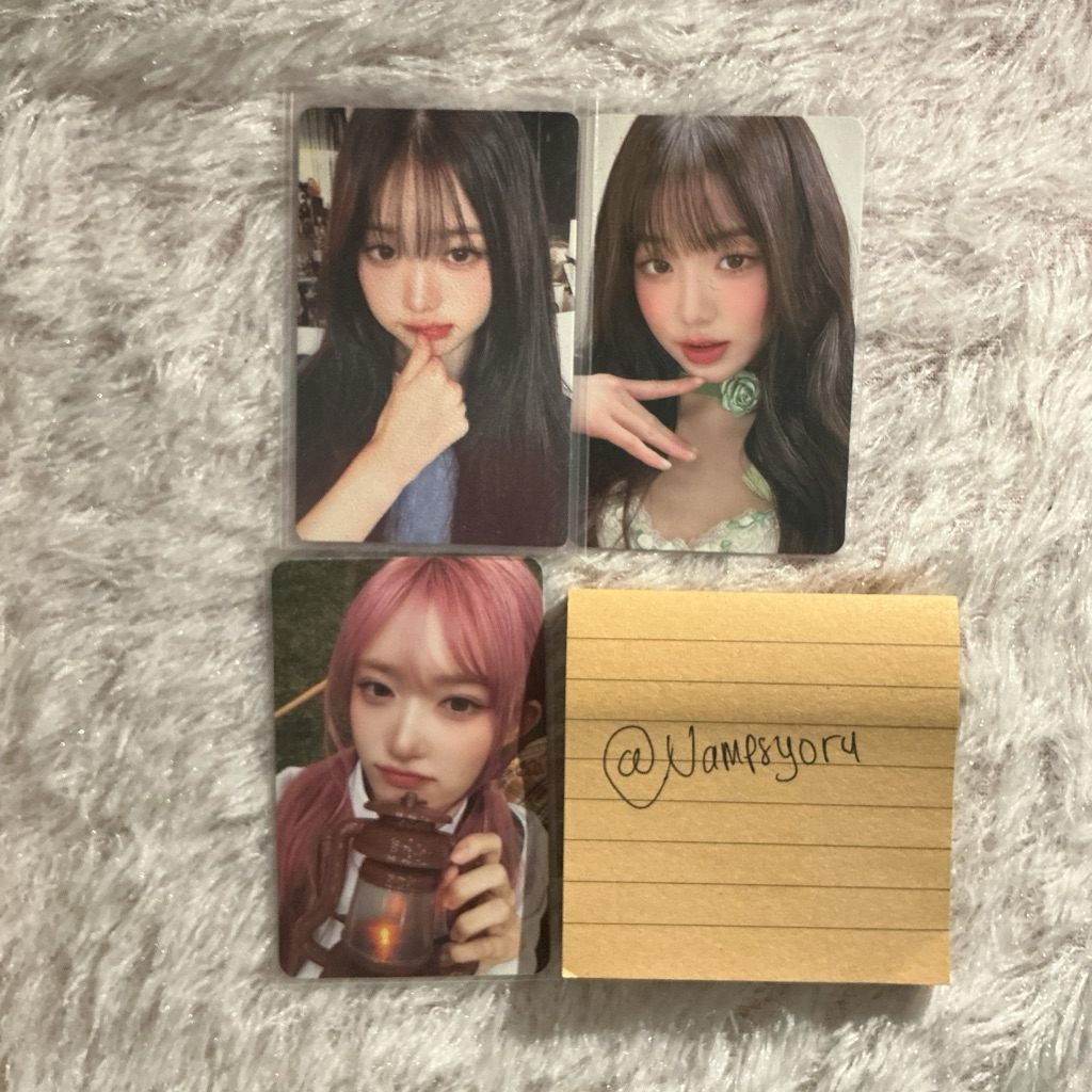 wts pc photocard official wonyoung leeseo ive i’ve mine soundwave sw taiwan appmus apple music scout