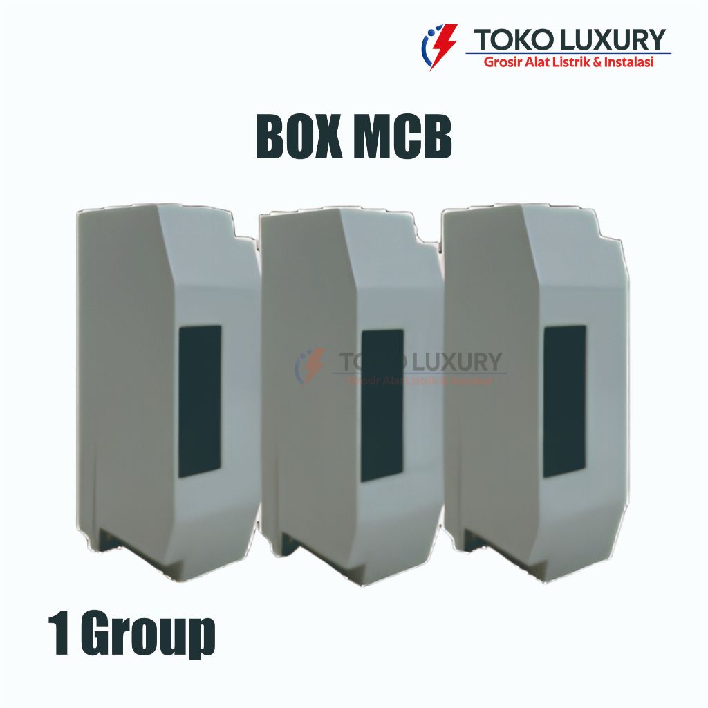 Box MCB Hiro Fuse Box Box Sekring Box Listrik 1 Group 2 Group 3 Group 4 Group Box Panel MCB Rumah