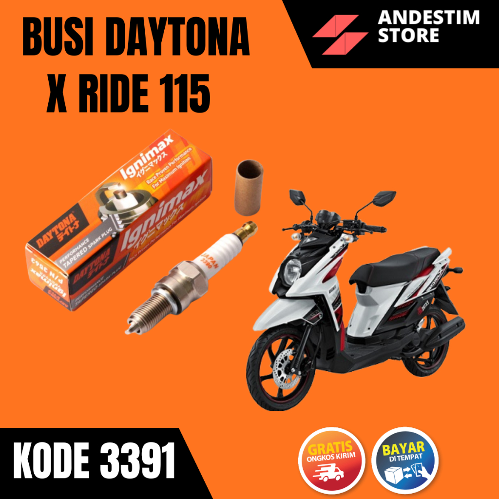 Busi daytona racing yamaha X RIDE 115/125 Original 3391