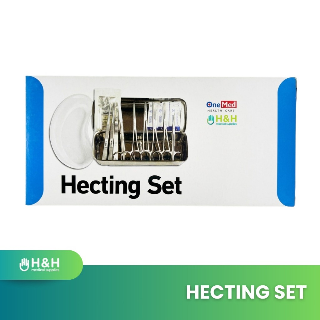Hecting Set / Set Jahit Luka / Surgical Set / Alat Jahit Luka / Set Operasi Minor / Alat Medis Klini