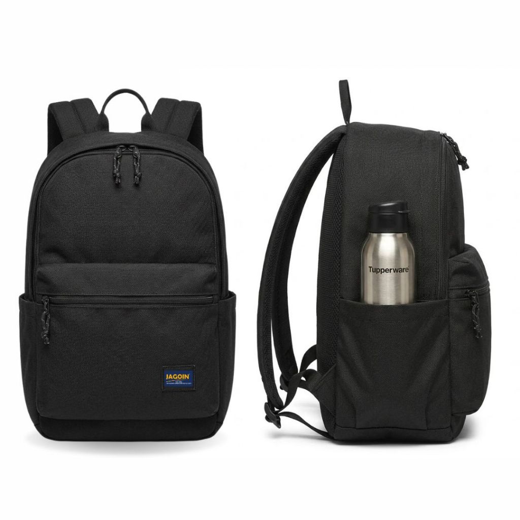 JAGOIN - Backpack Tas Ransel Pria Wanita Waterproof Anti Air Tas Sekolah SMP SMA Unisex