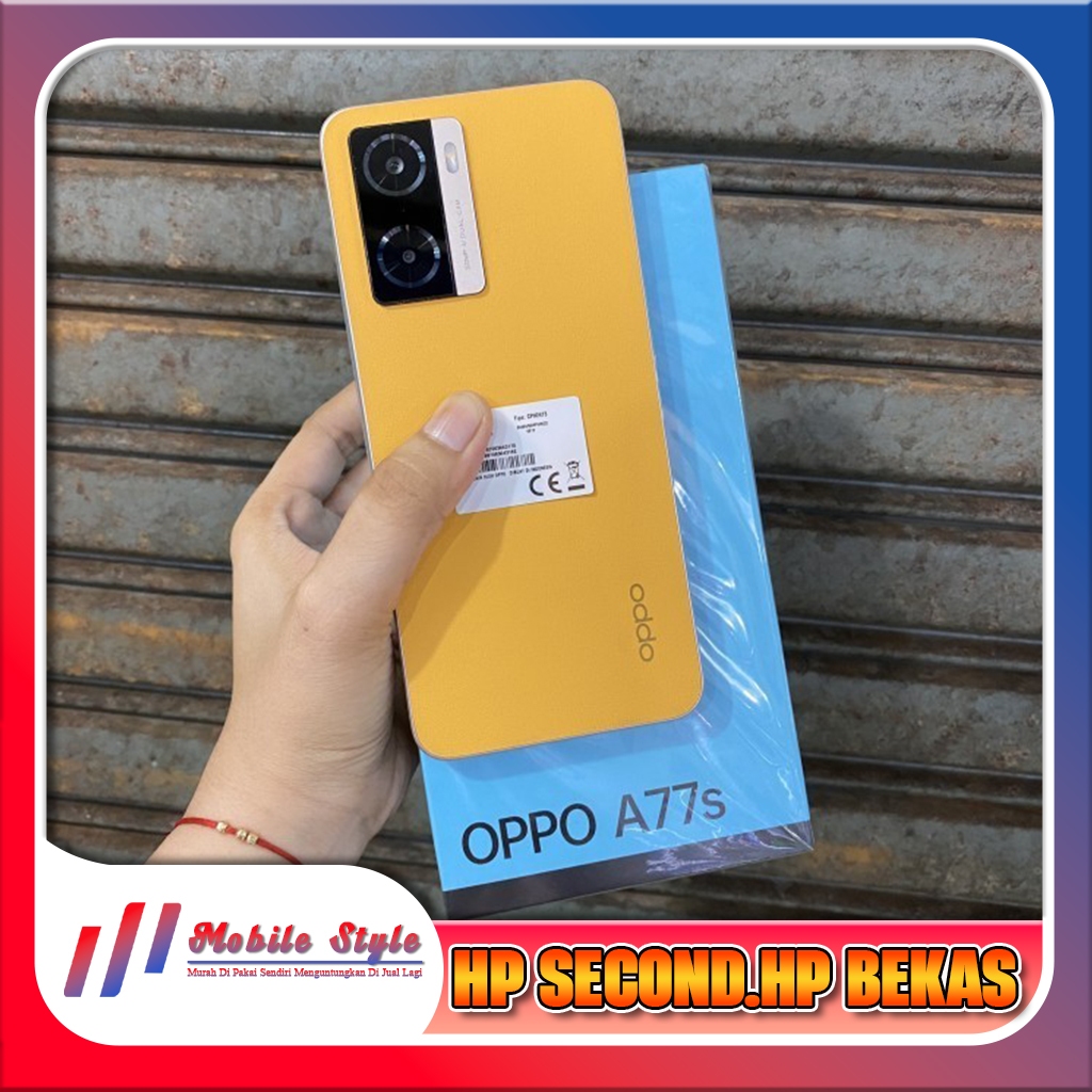 Oppo A77s Ram 8 Rom 128GB Second Mobile Style Store