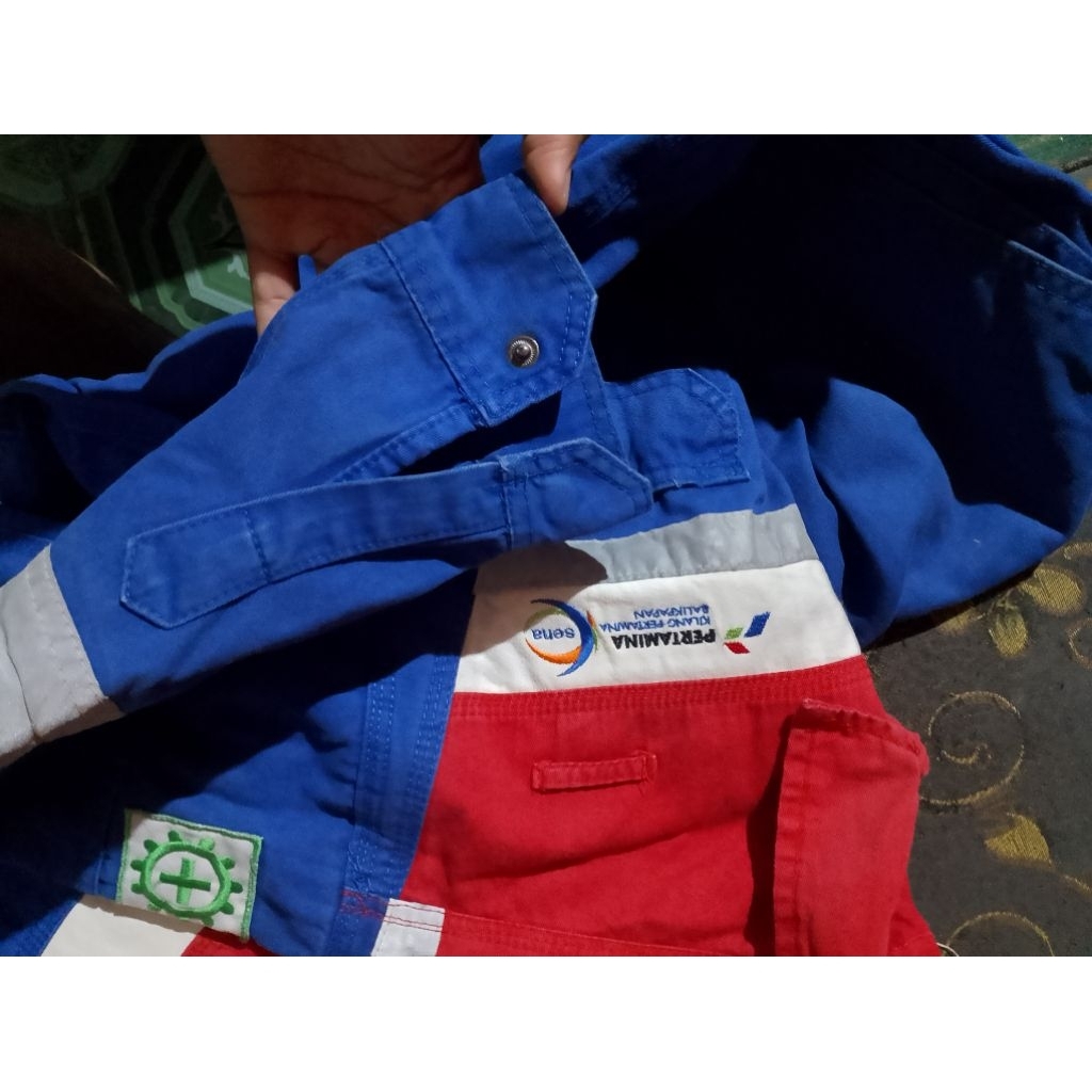 wearpack coverall Pertamina nomex tebel 3M