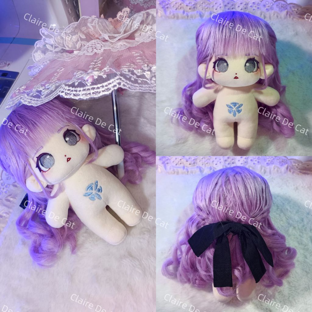 [ PO ] Custom Boneka Doll Plushie Handmade 20cm boneka buah tangan kpop doll