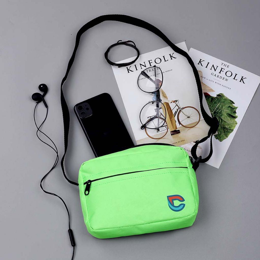 Tas Selempang Slingbag Pria Keren Trendy Untuk Kuliah Kerja Sekolah Camic CIC Series