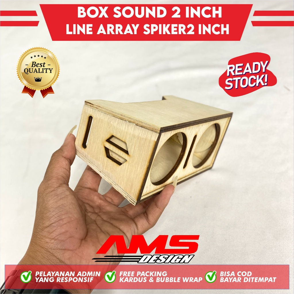 Box Line Array Spiker 2 Inch Double - Bok Sound Line Array