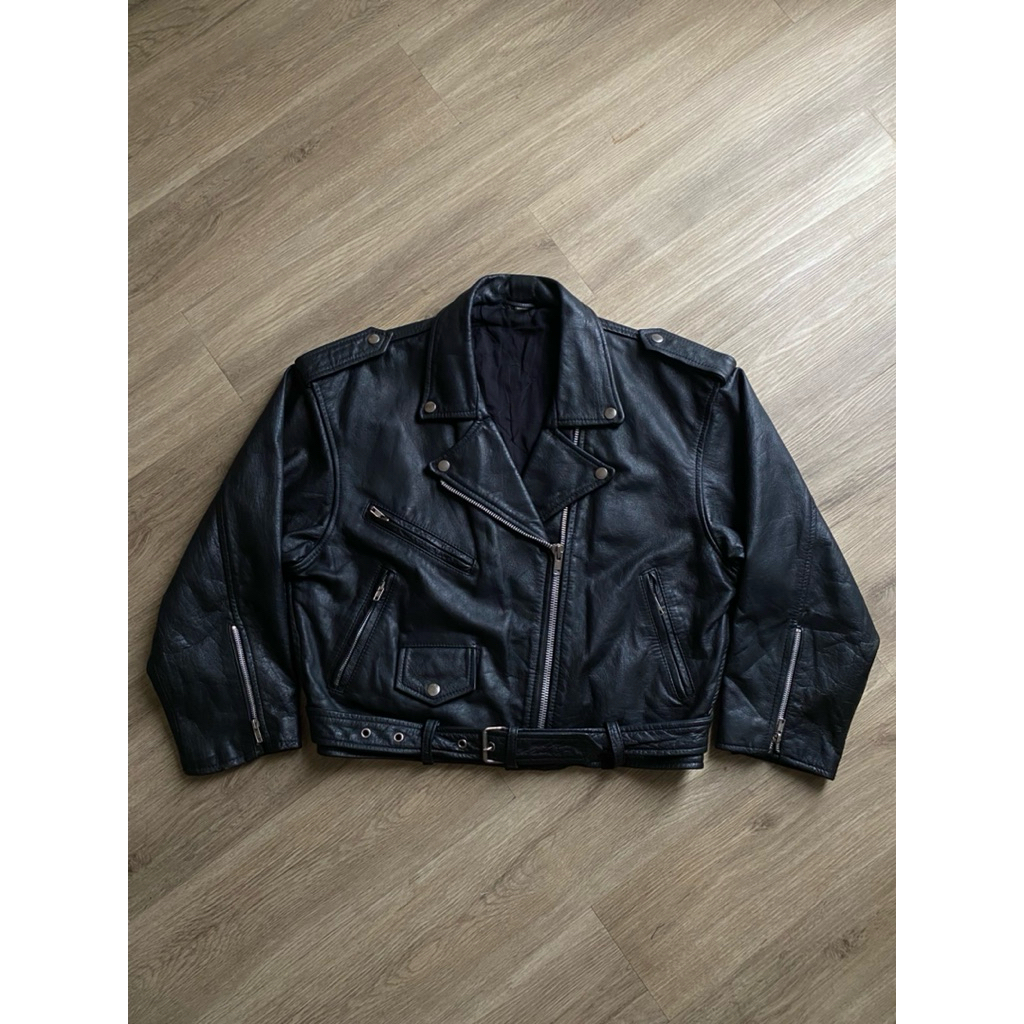 BOXY RAMONES LEATHER JACKET
