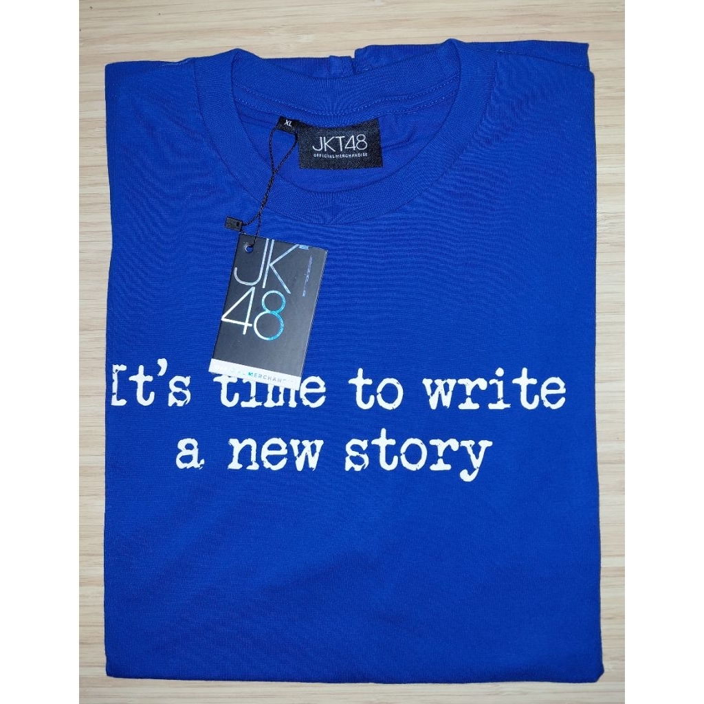 ORIGINAL OFC MERCHANDISE BIRTHDAY T-SHIRT EX JKT48 ADEL 2024