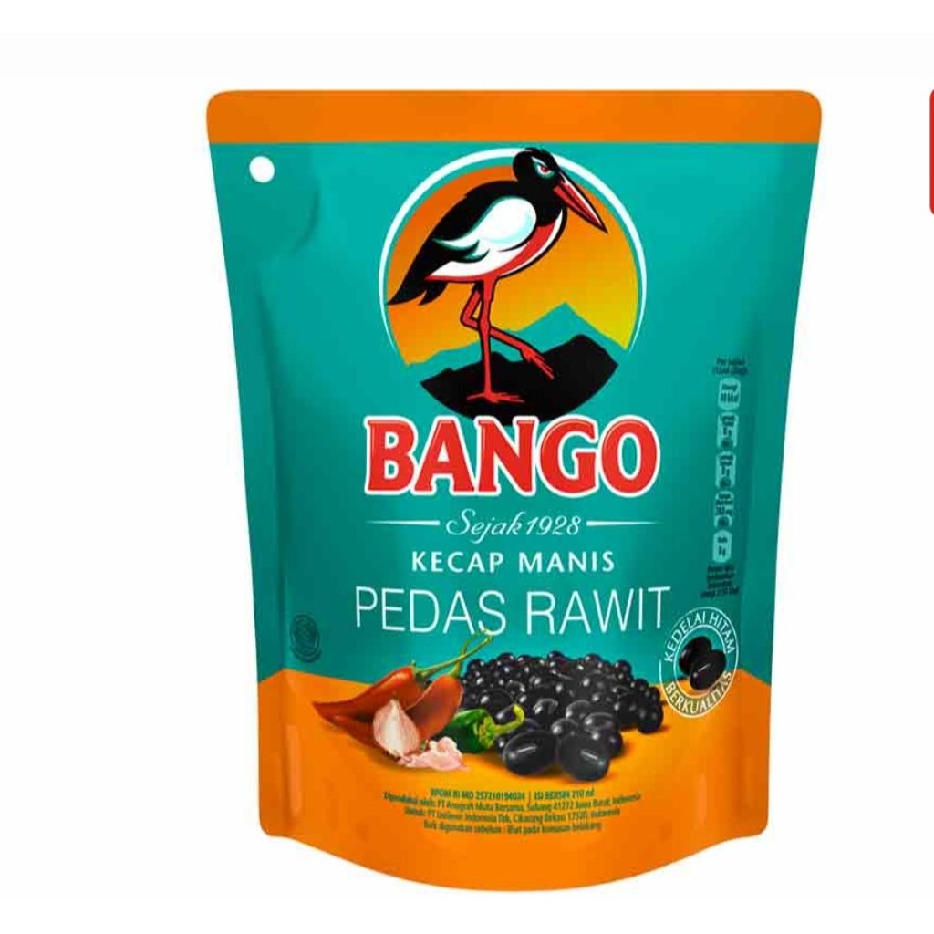Bango Kecap Manis Pedas rawit 210ml