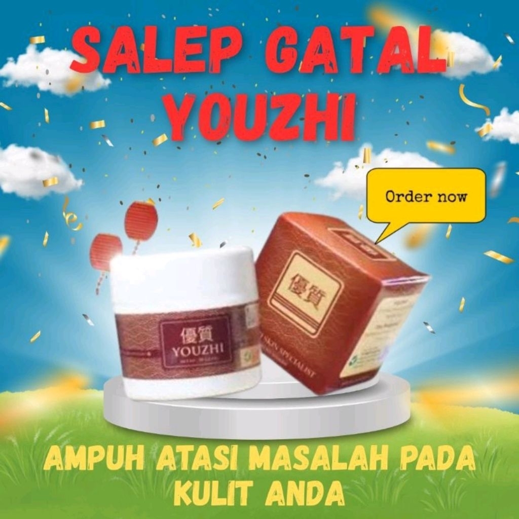 Salep Youzhi Asli Salap Gatal Gatel Paling Ampuh atasi Penyakit Kulit Eksim Exim Kurap Kadas Kulit