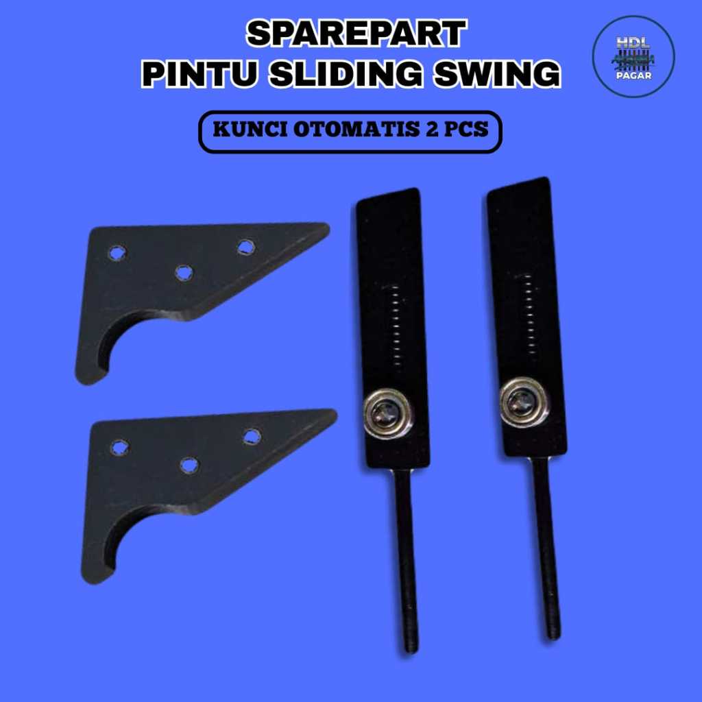 Kunci Slot Otomatis Sliding Swing untuk Pintu Sliding Swing