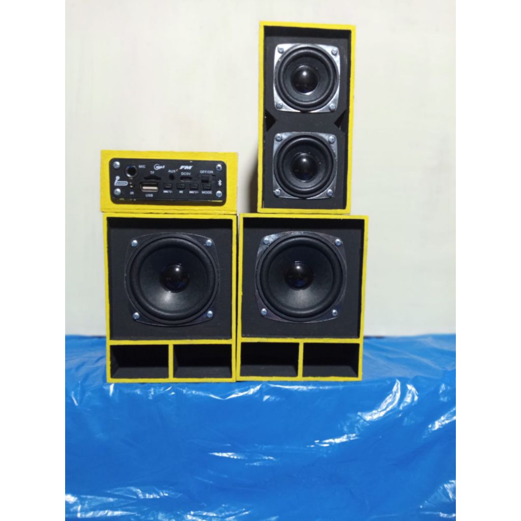 MINIATUR SOUND HOREG MINIATUR SOUND SISTEM FULL SET BLUETOOTH KARAOKE