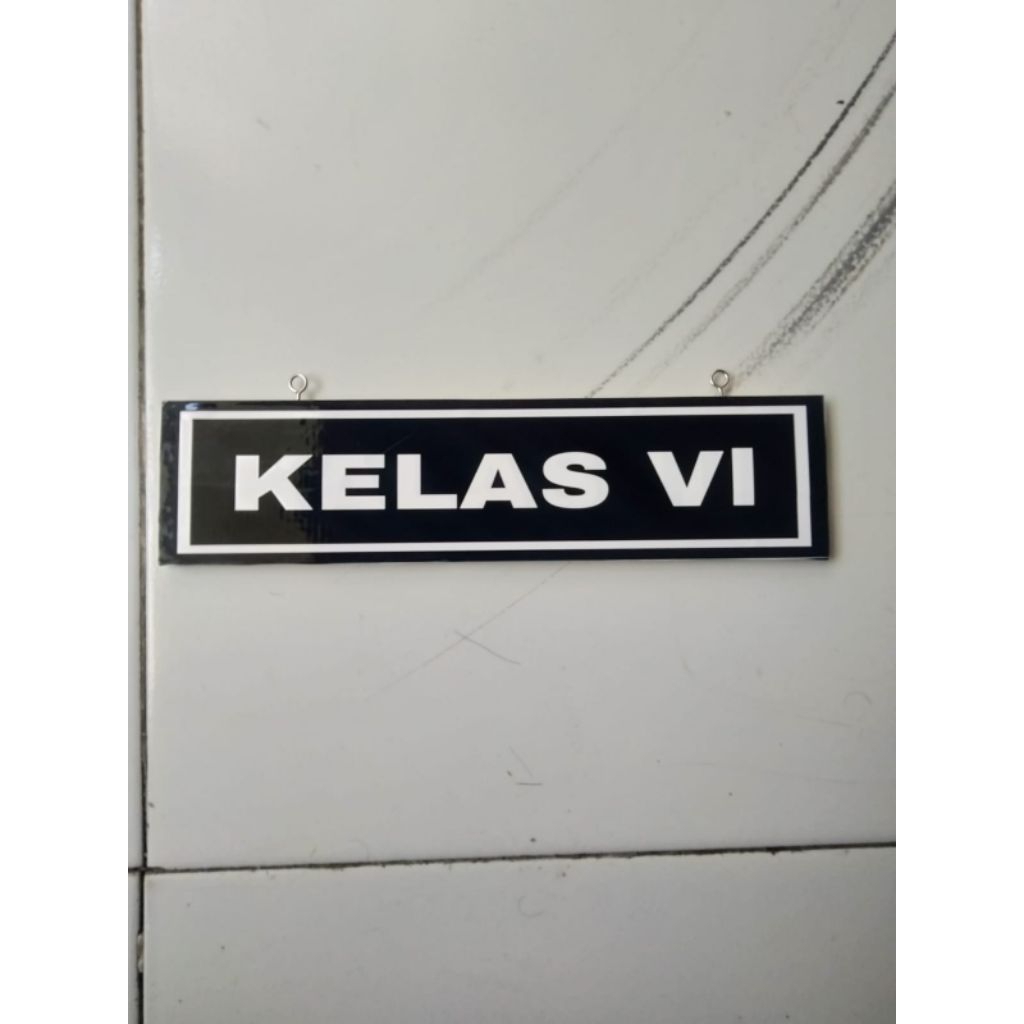 Papan Nama Ruang Kelas Sekolah Kantor Gantungan Papan Nama Stiker Papan Pembatas Ruangan Petunjuk Ar