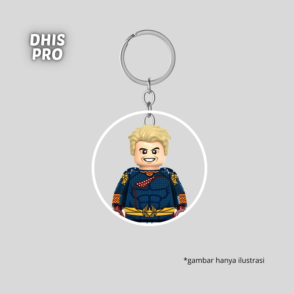 Dhis Project Gantungan Kunci Figure Homelander The Boys