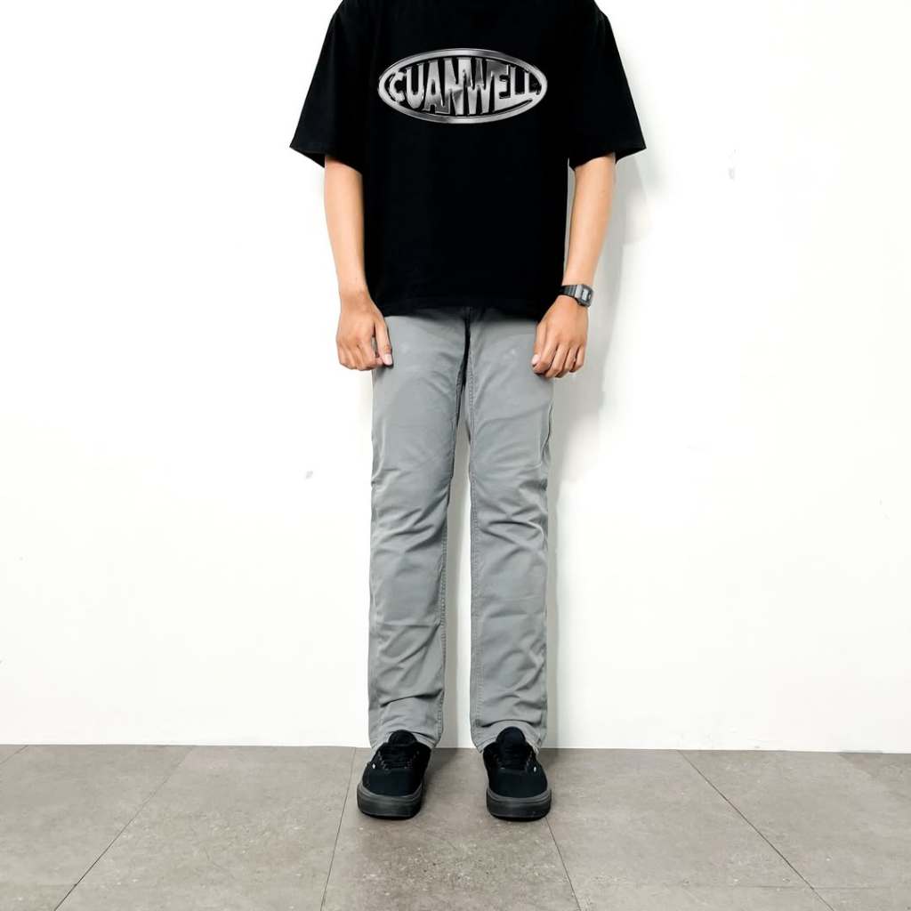 Cuanwell - LEVS 511 GREY SLIM JEANS (KC15)