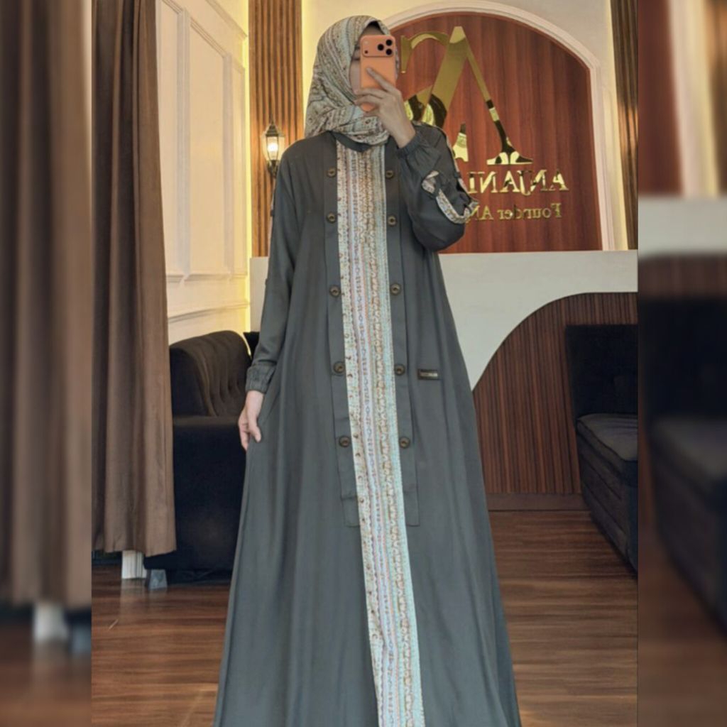 (READY) GAMIS ANJANI STORE SET HIJAB original by Anjani sabila