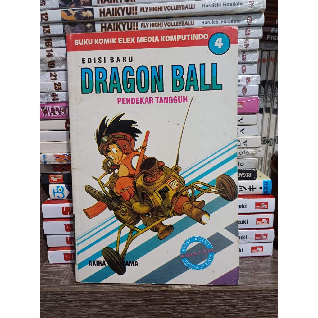 Komik dragonball 4 kolpri mulus