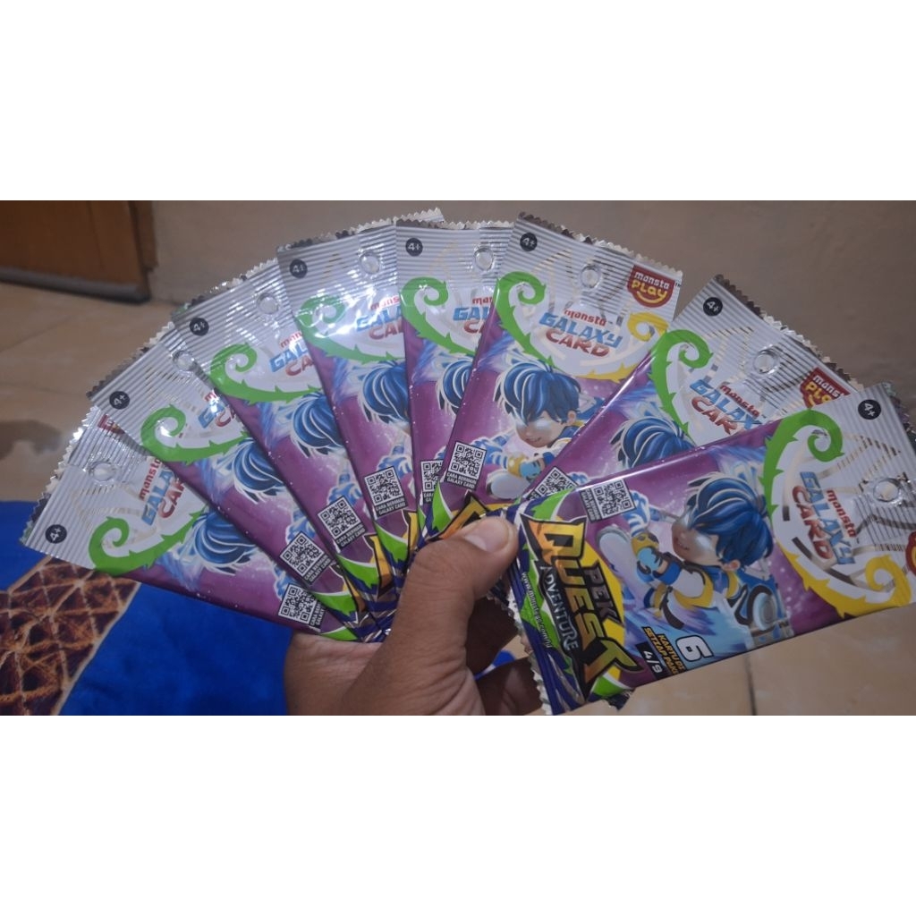 KARTU SR DAN AR BOBOIBOY BELIUNG & SOPAN  TERMURAH