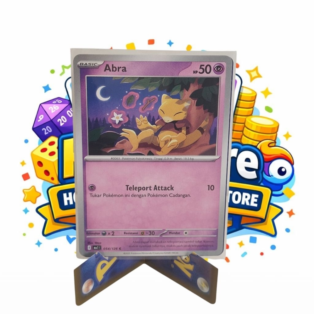 Evolution Set Abra Kadabra Alakazam Indo Jepang Bonus Alakazam ex