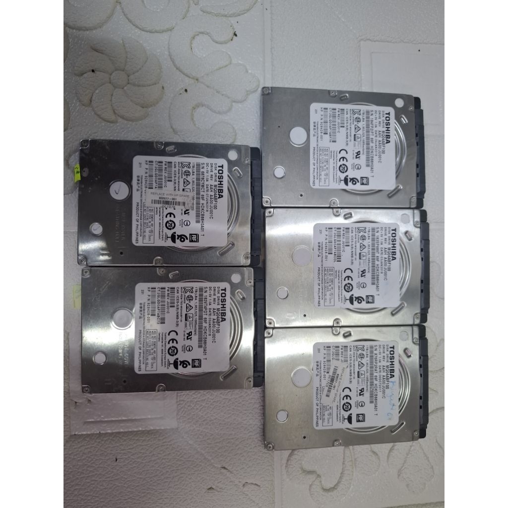 HARDISK LAPTOP 2,5" TOSHIBA 1TB