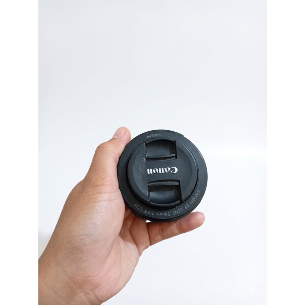 [SECOND] Lensa Fix Canon EF 50mm f/1.8 STM for Canon DSLR APSC & Full Frame