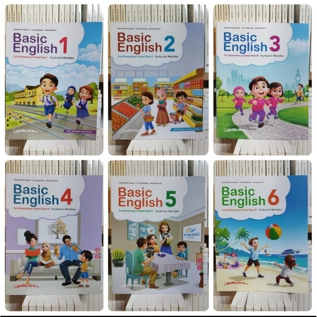 BASIC ENGLISH UNTUK SD KELAS 1-6/KM YUDHISTIRA