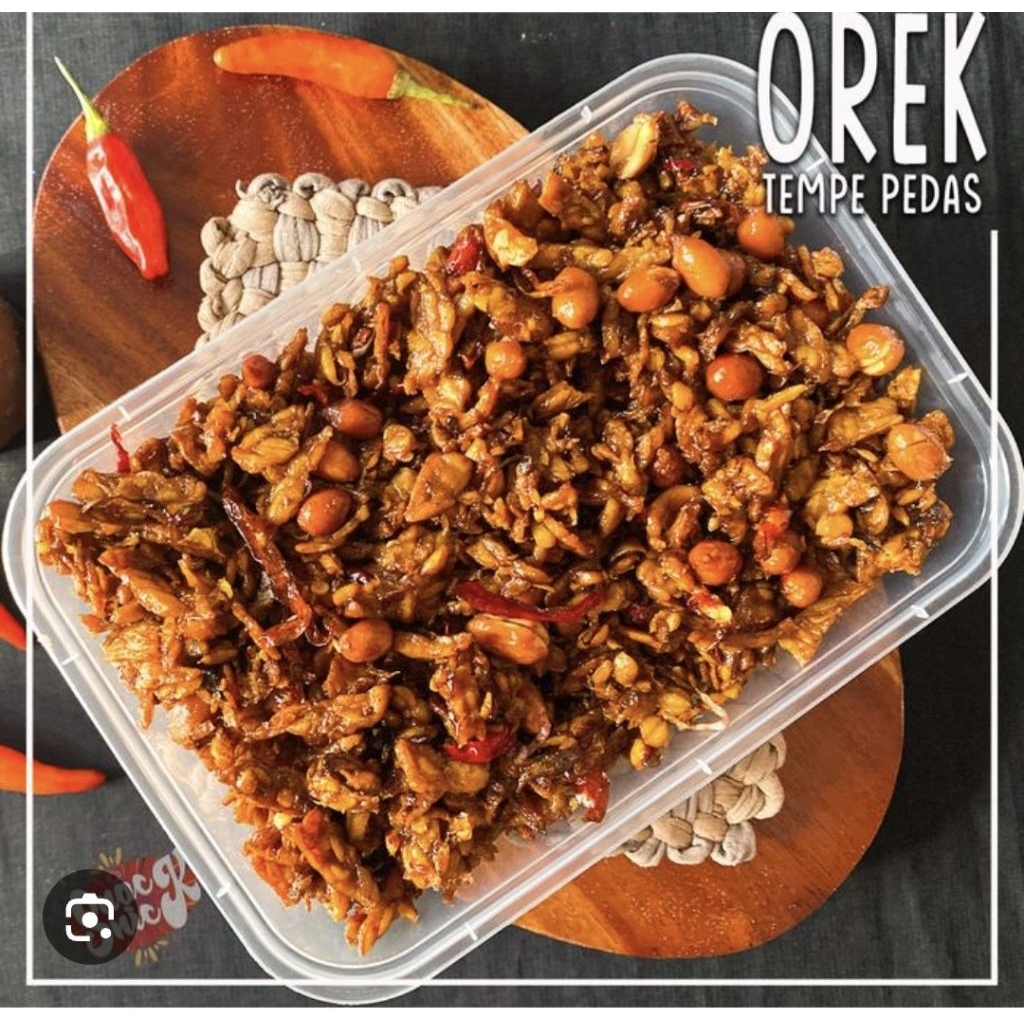 Kering Tempe Kacang Teri Orek Tempe 1 kg