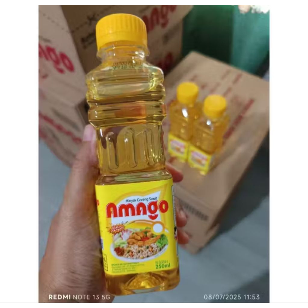 Minyak Goreng AMAGO 250ml - Minyak AMAGO Botol 250ml