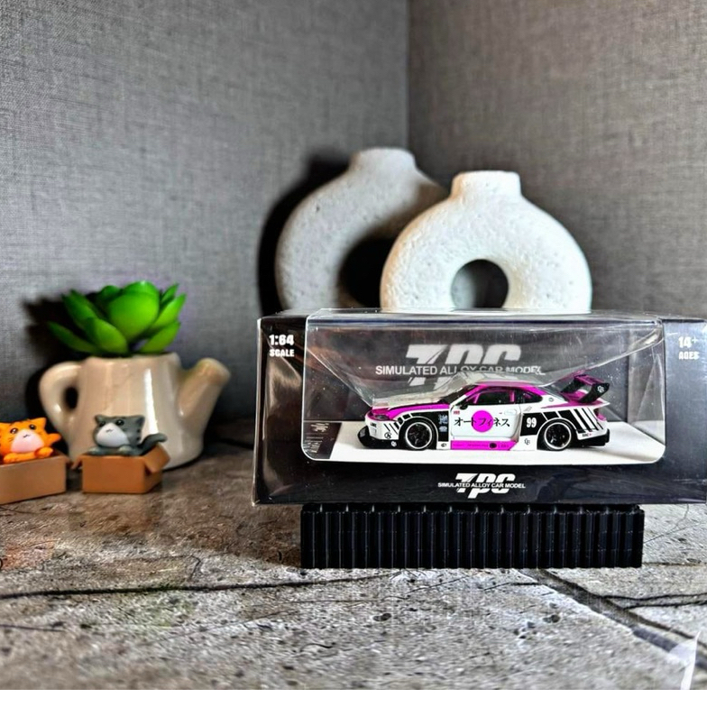 TPC Nissan S15 LBWK Pink White Non Figure