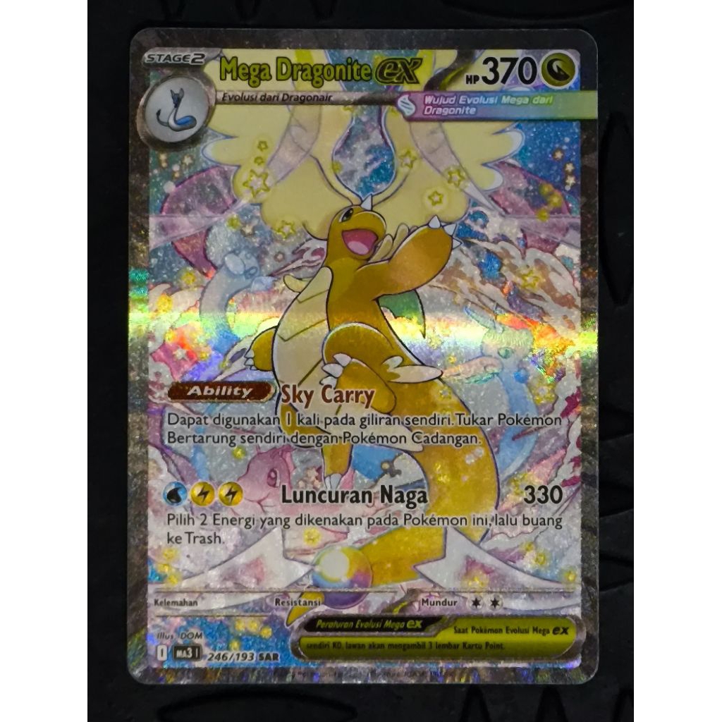 TCG POKEMON SAR DRAGONITE MEGA IMPIAN