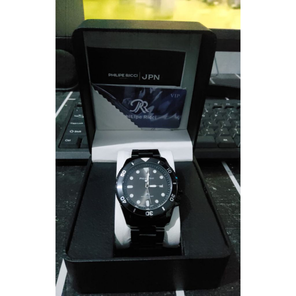 Jam tangan philip Richi model Diver Quartz movement