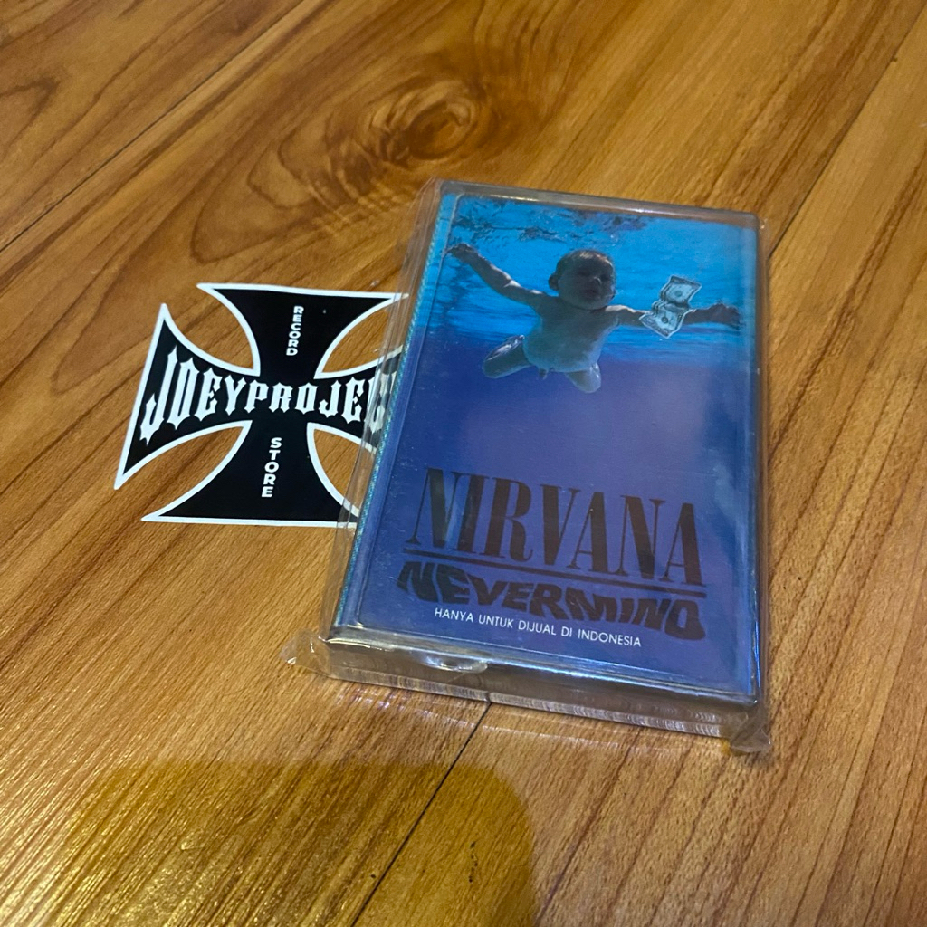 kaset nirvana - nevermind ( mulus, open segel )