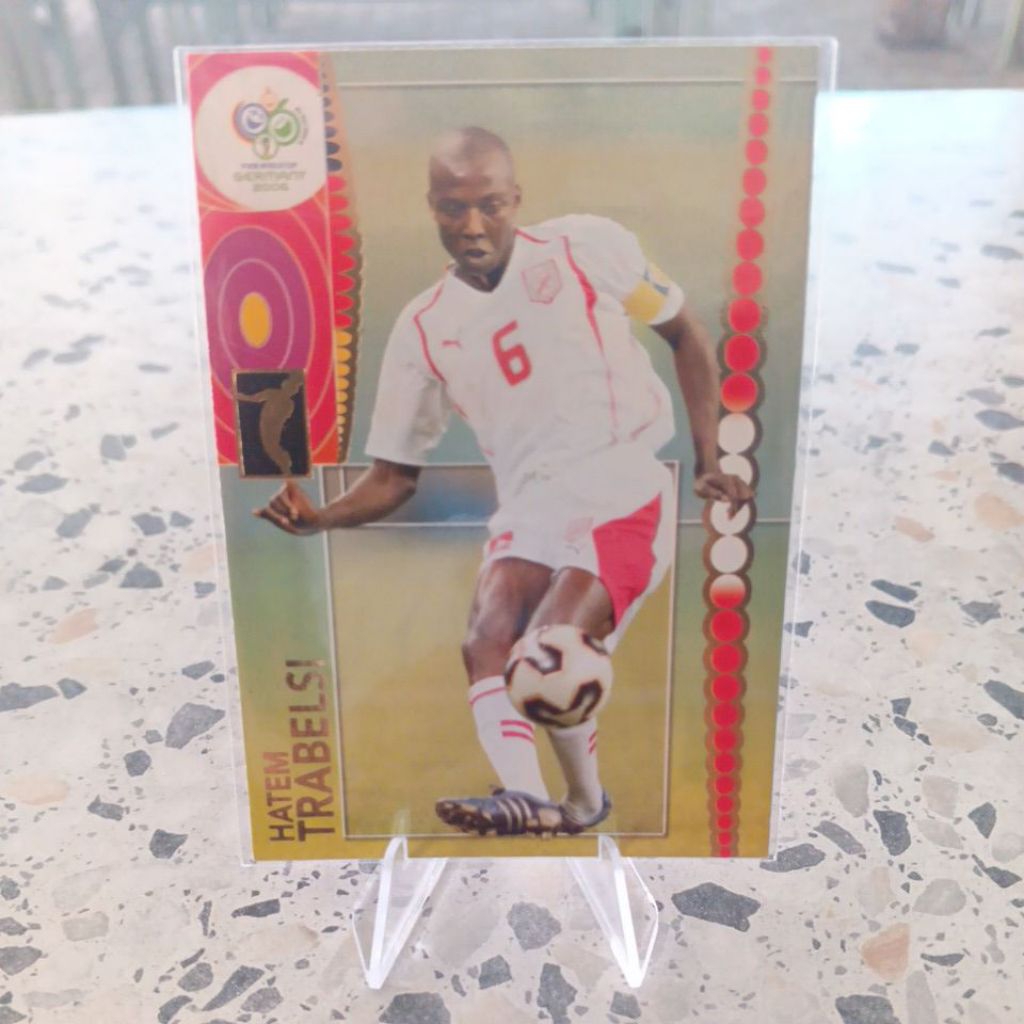 kartu bola panini world cup 2006 Tunisia