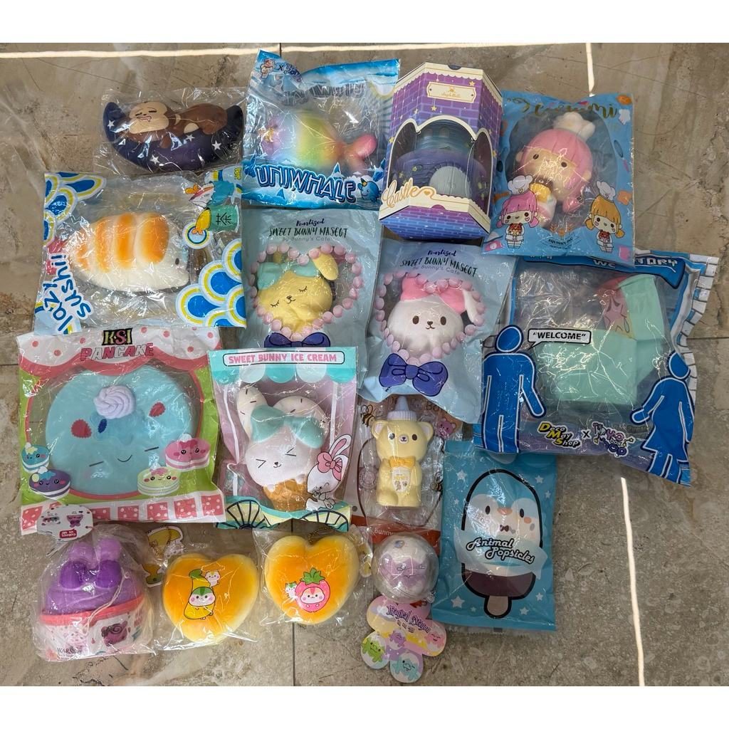 preloved squishy licensed