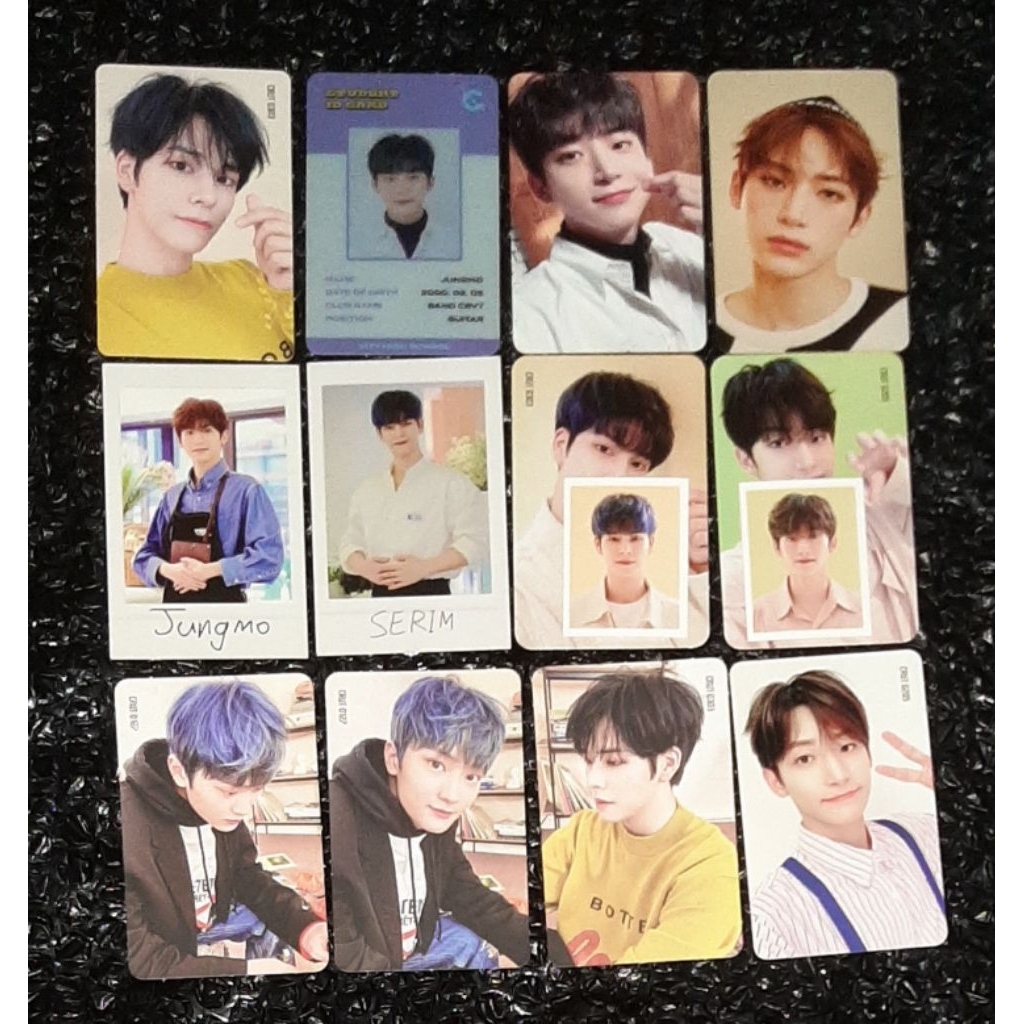 PC PHOTOCARD CRAVITY SERIM JUNGMO ALLEN SEASON 2 HIDEOUT THE NEW DAY WE STEP INTO VER 2 C-EXPRESS MD